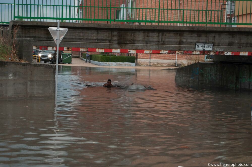Reinosa, afectada por las lluvias