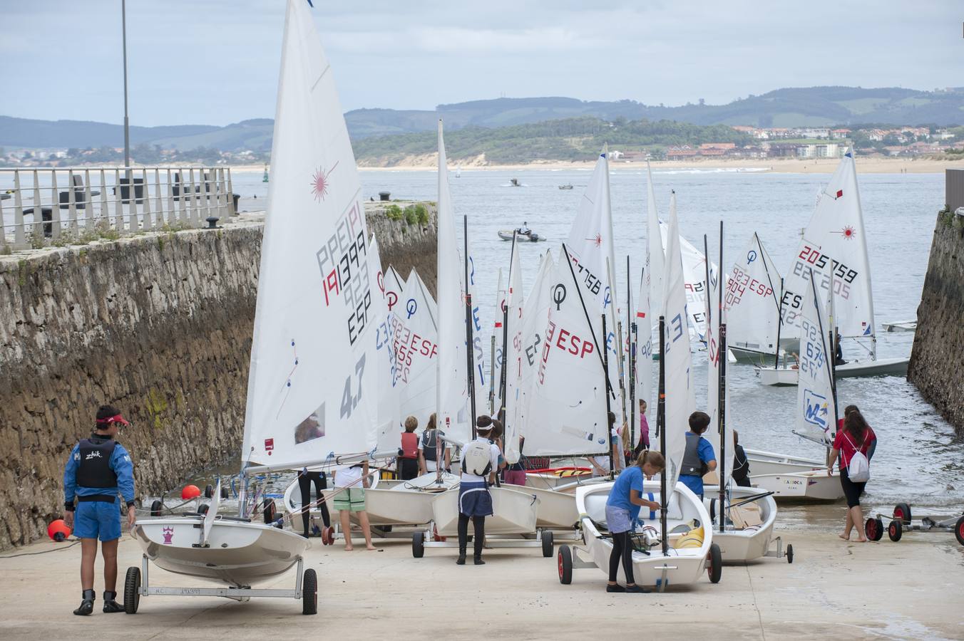 Entrenamientos para la Semana de la Vela