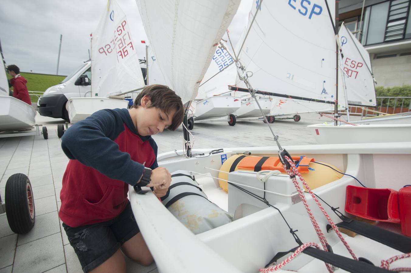 Entrenamientos para la Semana de la Vela