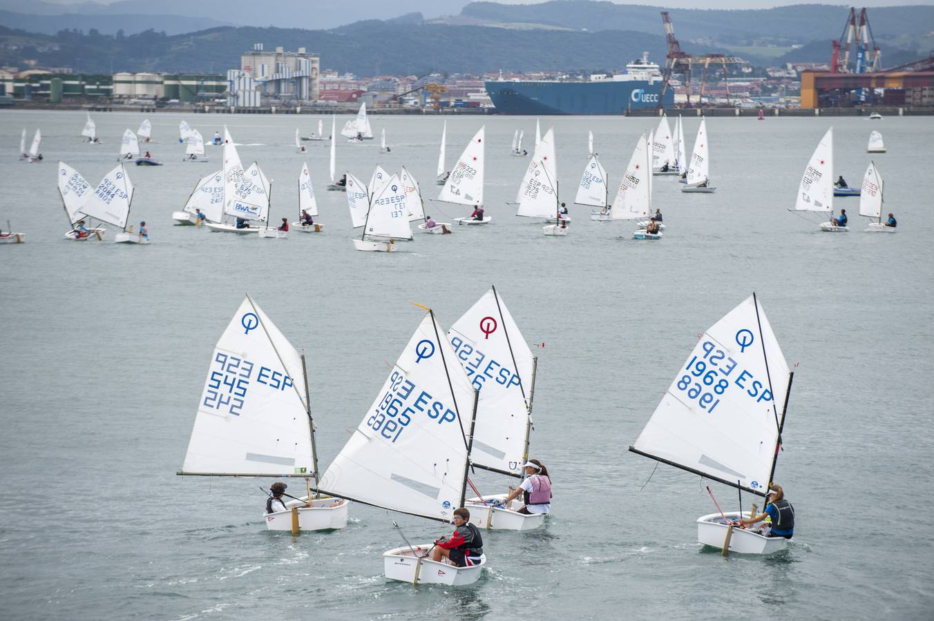 Entrenamientos para la Semana de la Vela