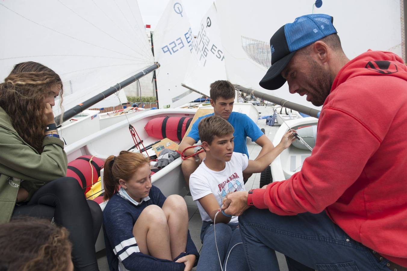 Entrenamientos para la Semana de la Vela