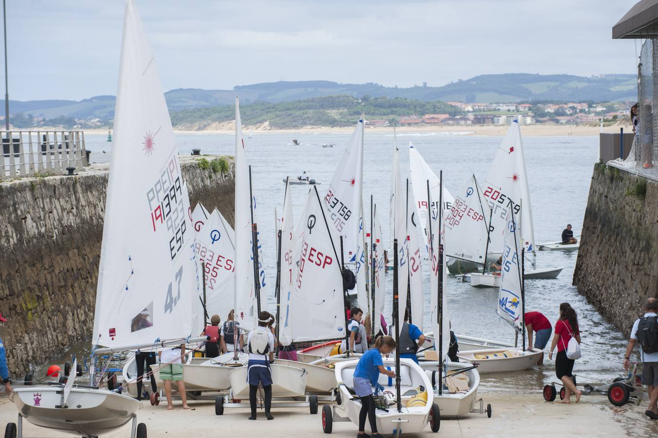 Entrenamientos para la Semana de la Vela