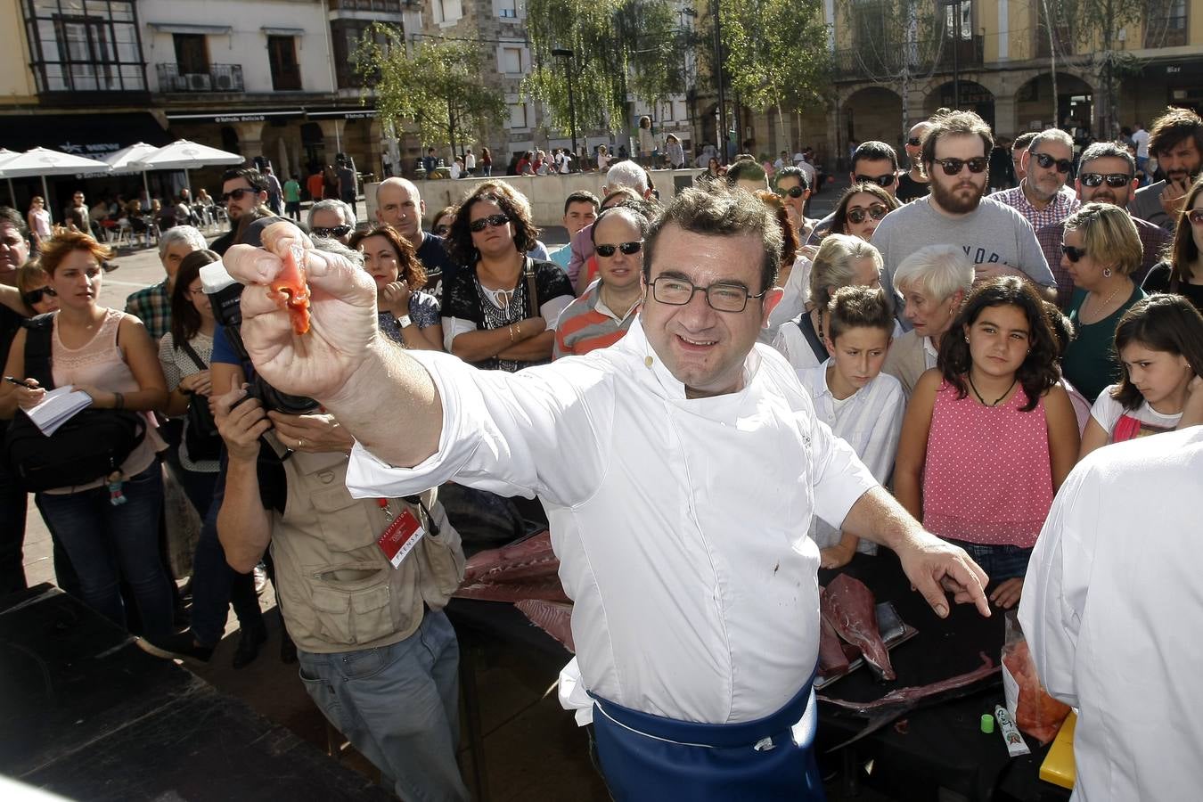 Ronqueo de atún en Torrelavega