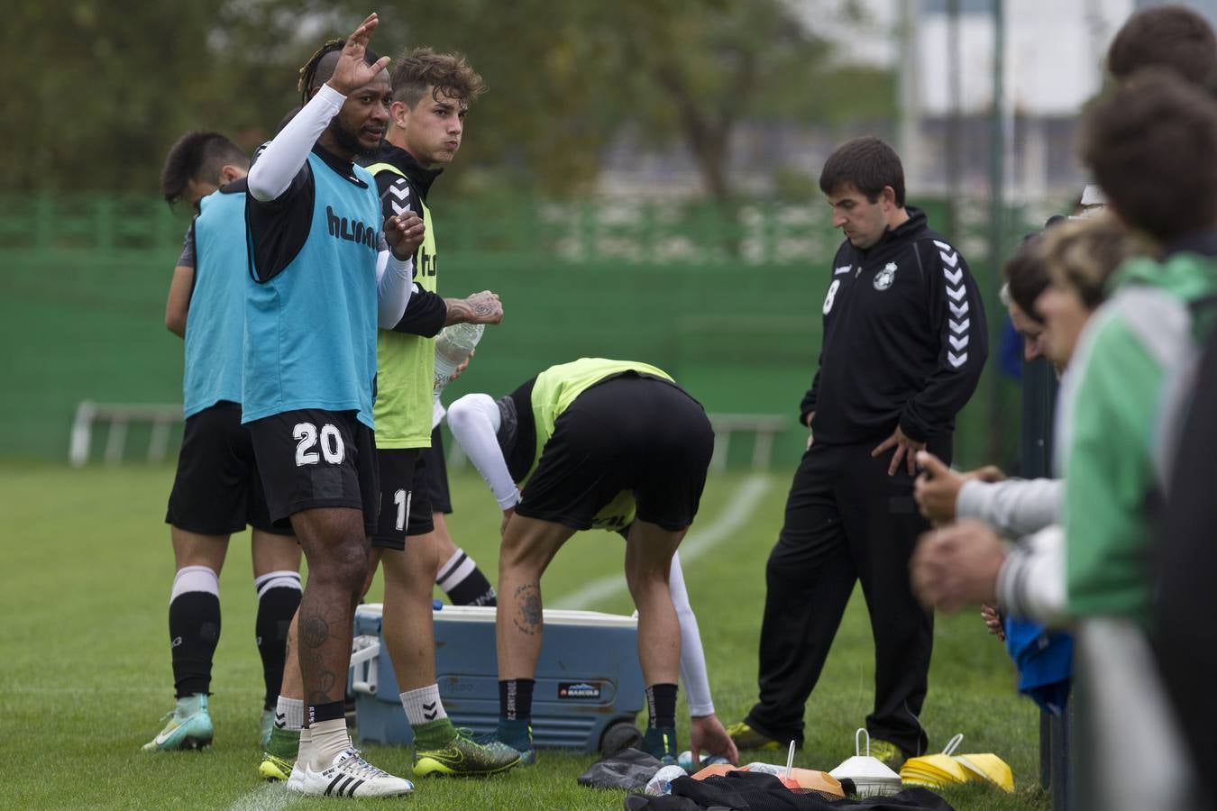 El Racing prepara el encuentro ante el Guijuelo