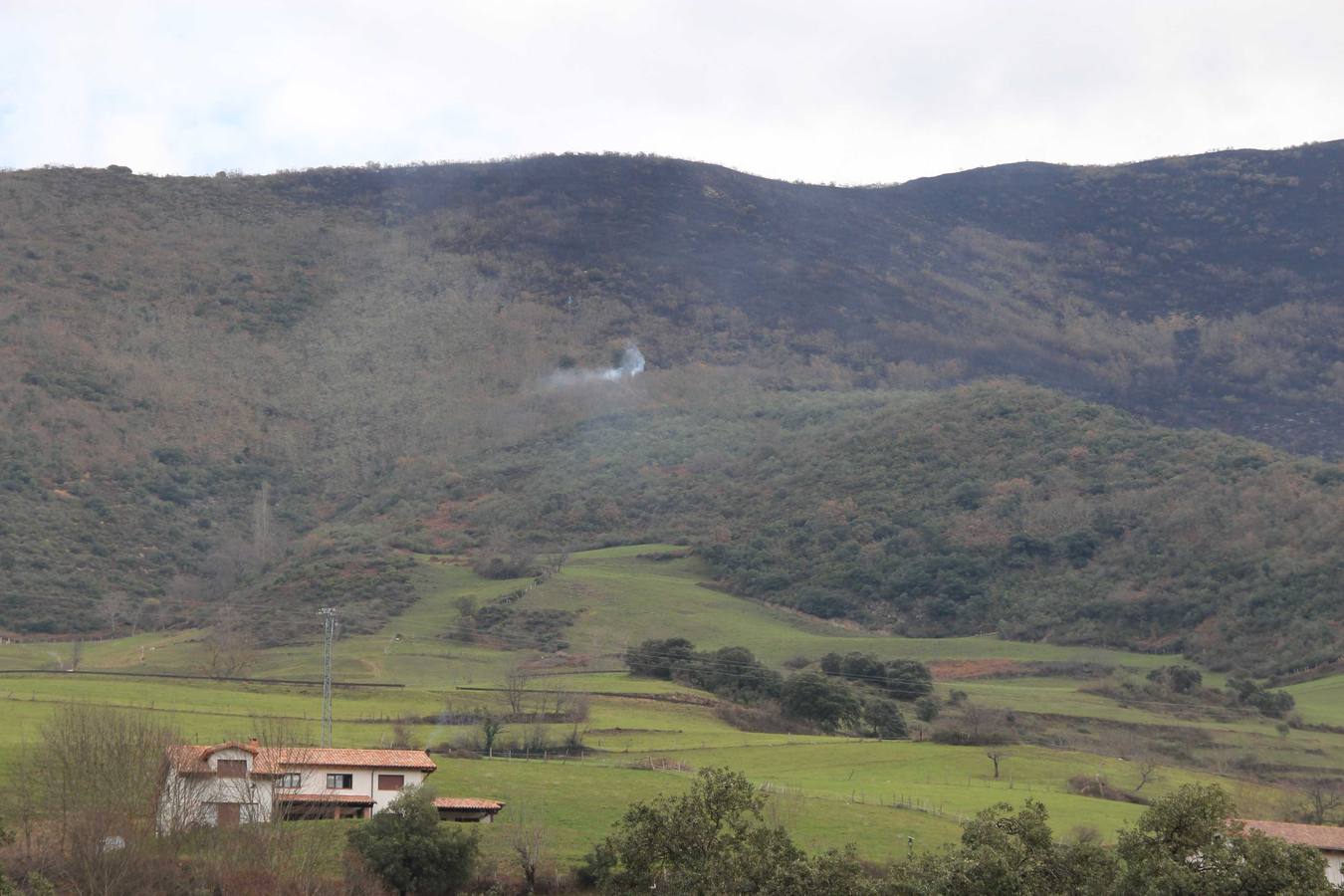 Controlados los incendios en Liébana