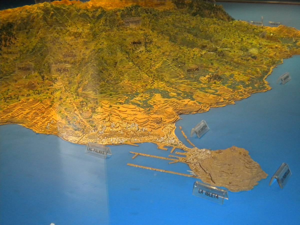 Las Palmas y el Barranco de Guiniguada