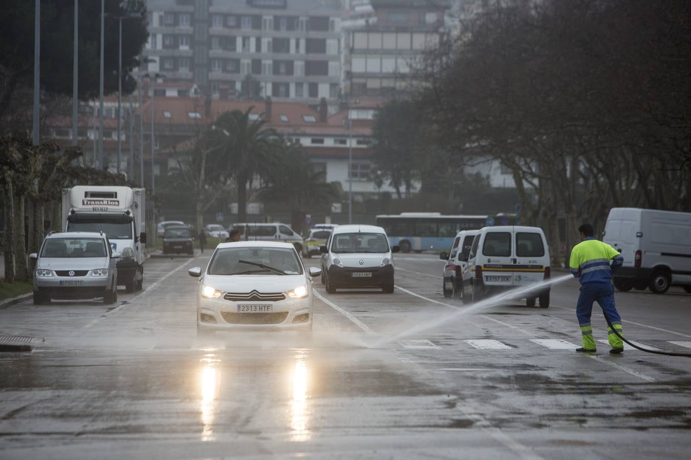 Santander se despierta tras el temporal