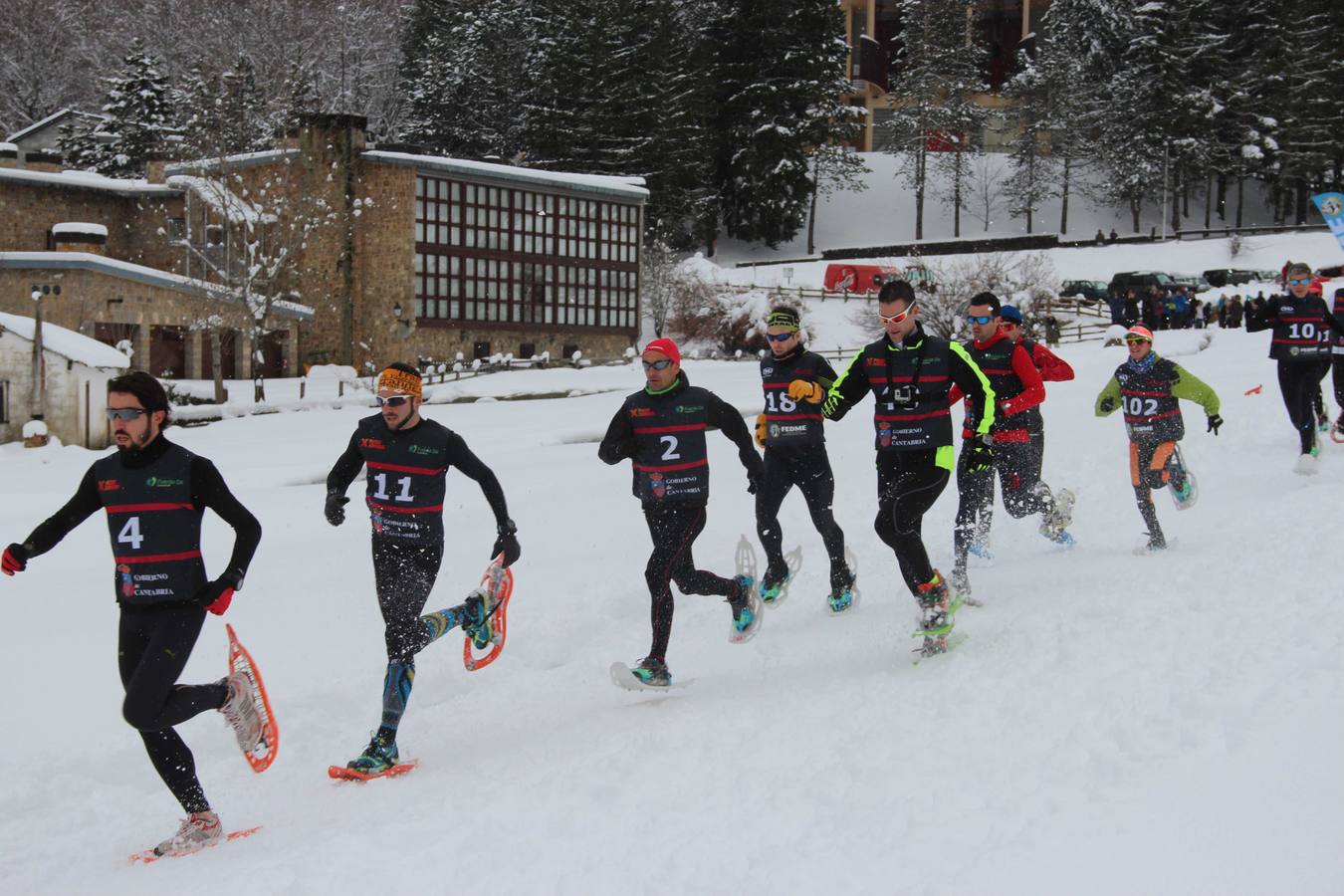 Campeonato de España de Raquetas de Nieve en Fuente Dé