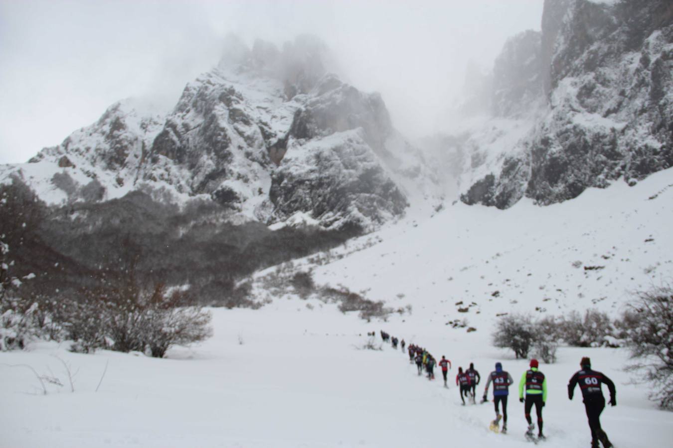 Campeonato de España de Raquetas de Nieve en Fuente Dé