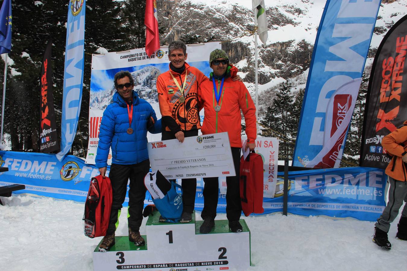 Campeonato de España de Raquetas de Nieve en Fuente Dé