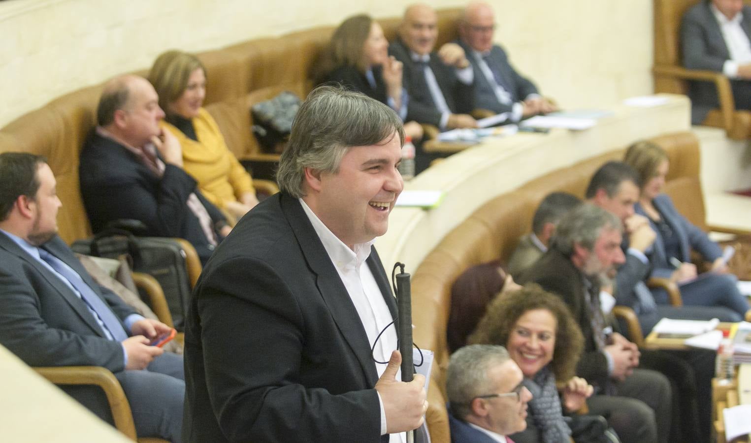 El Parlamento reconoce el lábaro aunque sin consenso