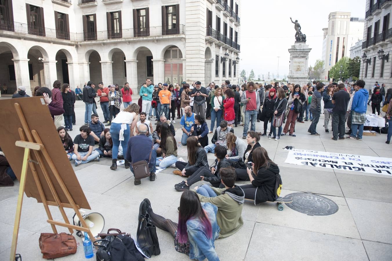 La porticada vuelve a gritar &#039;¡Sí se puede!&#039;