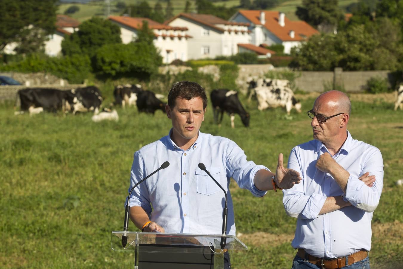 Albert Rivera, en Revilla de Camargo