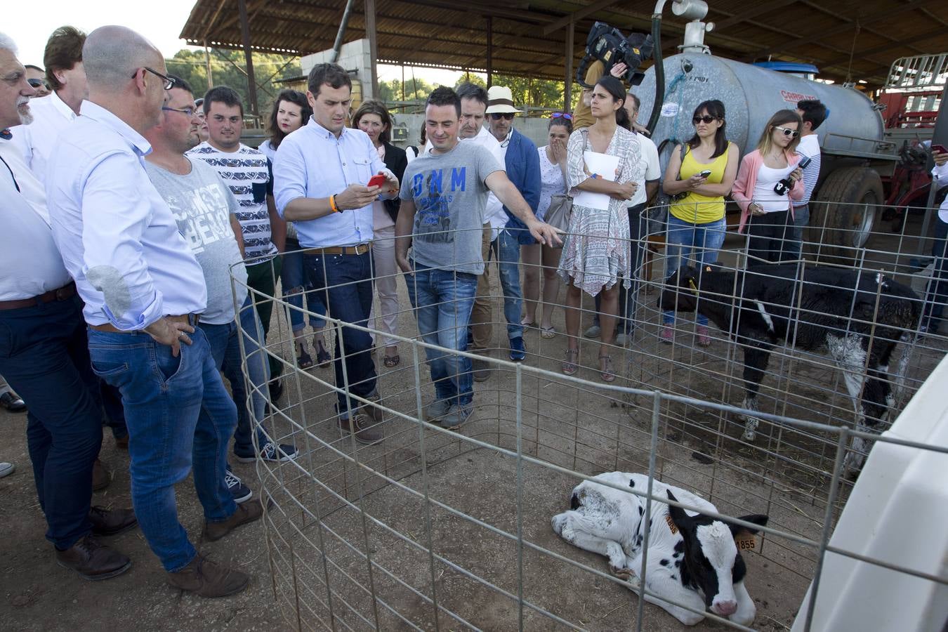 Albert Rivera, en Revilla de Camargo
