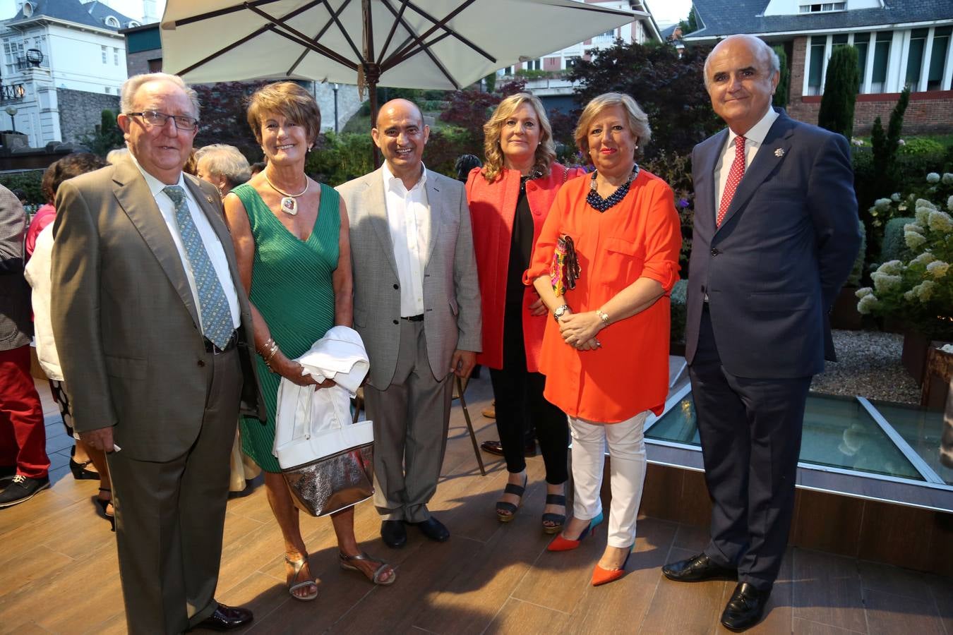 Modesto Chato, Pilar Carral, Tomás Castillo, Mercedes Palacios, Leonor Fontecha y Pedro Núñez.