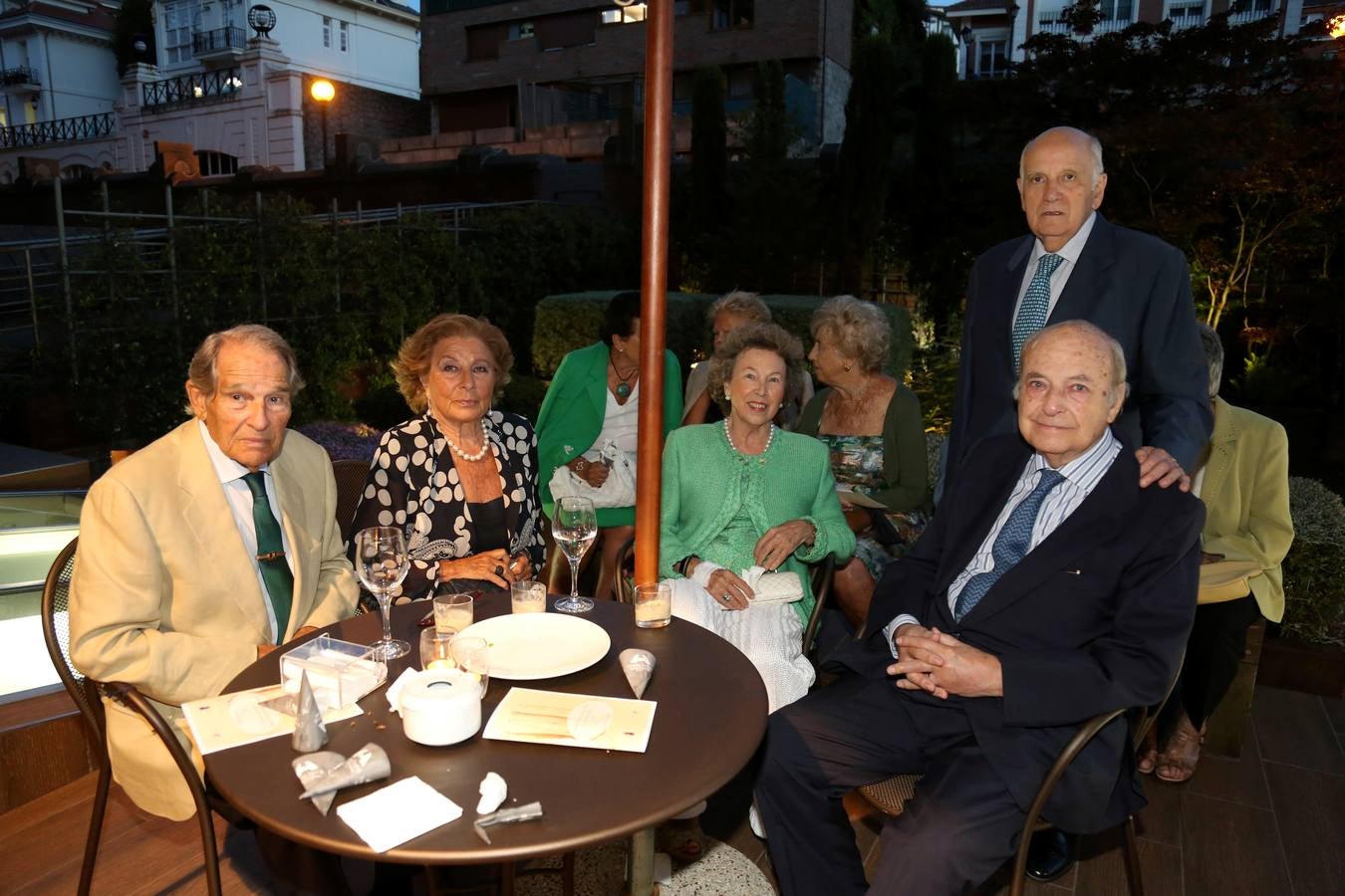 Pedro Manuel Buitrago, Esperanza Alonso, Asunción Aguirrezábal, Fernando García Pérez y José Luis Antoñanzas.