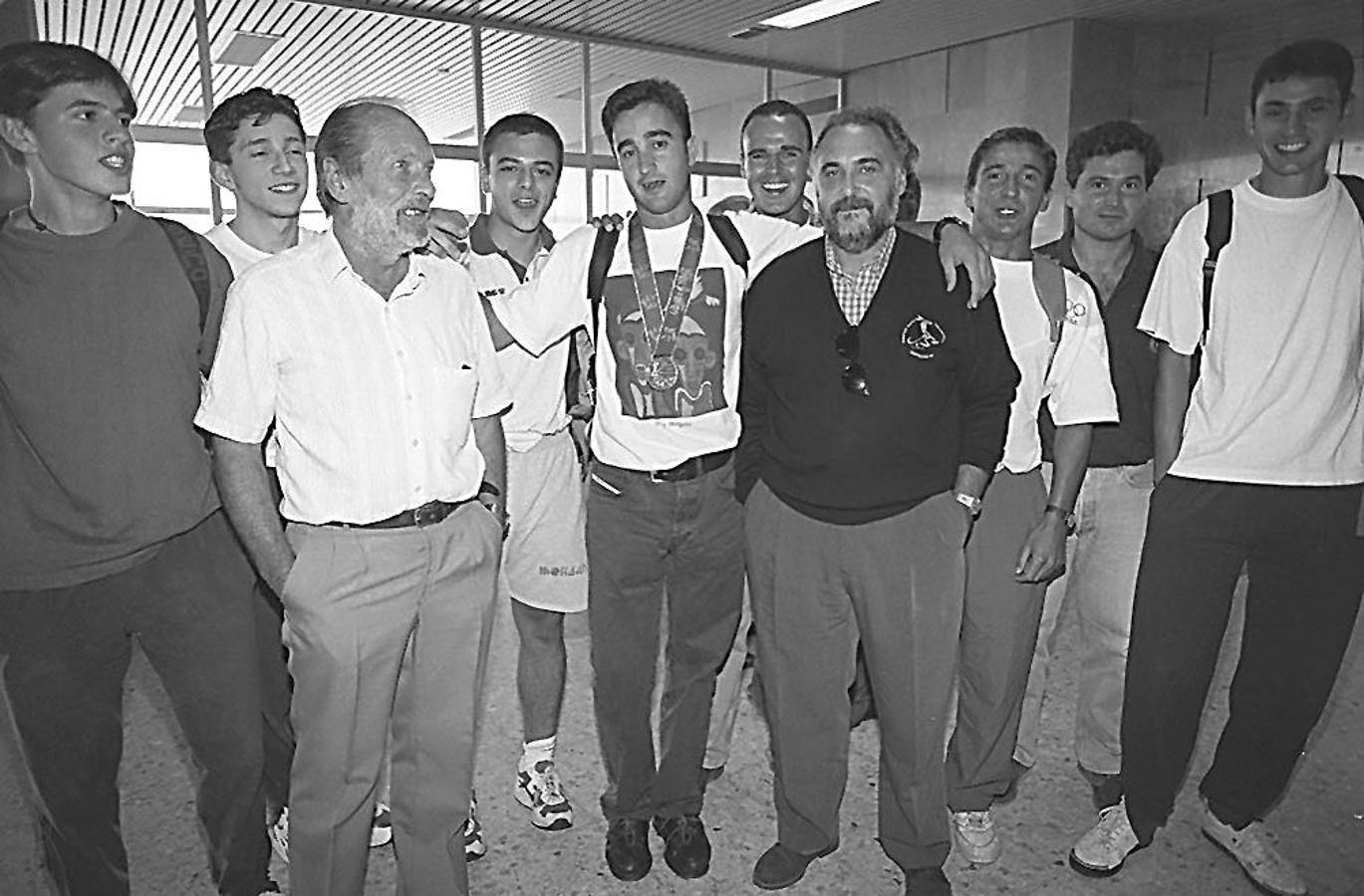 Atlanta, 1996. Óscar Barrena, medalla de plata en hockey hierba.