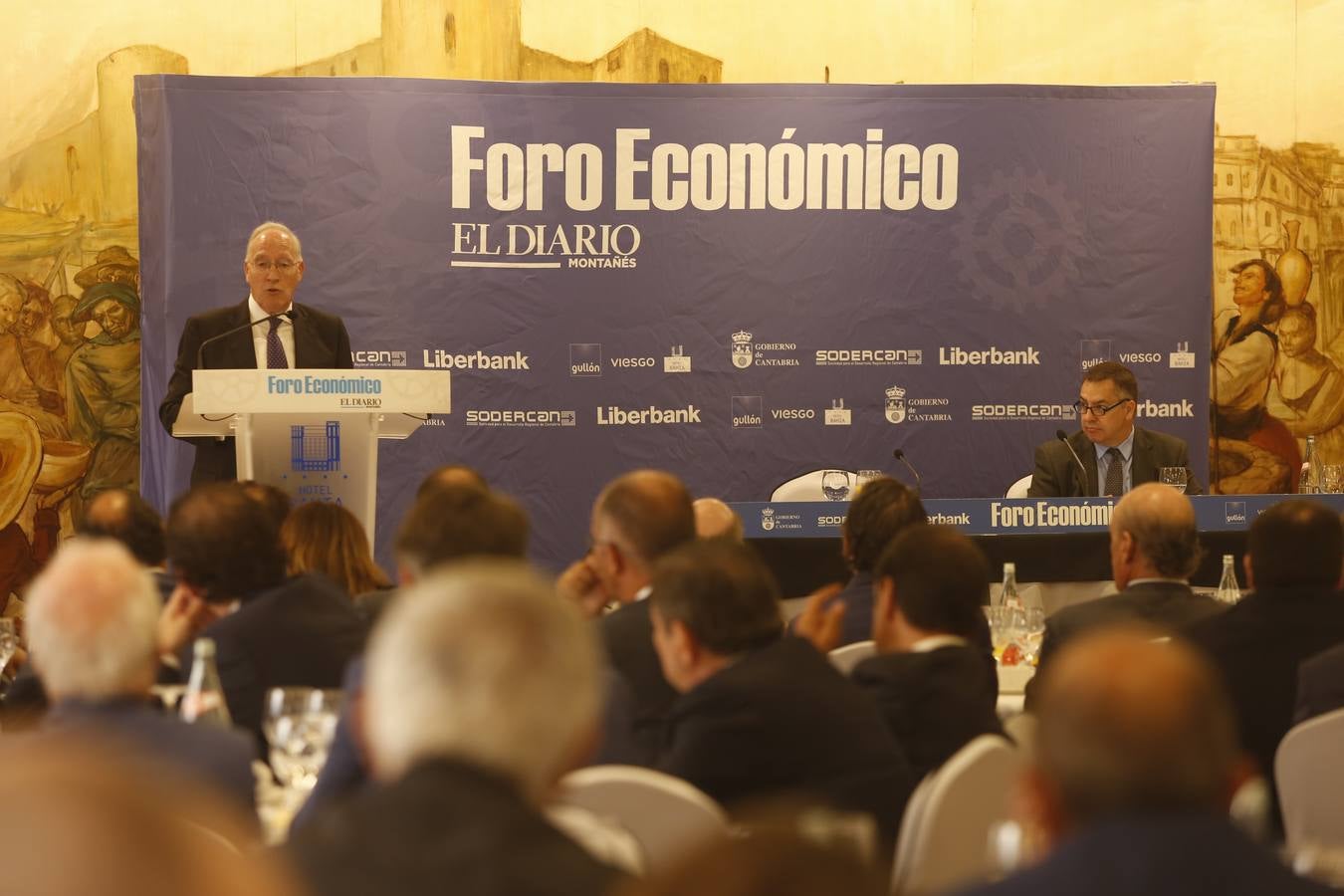 Pizarro, durante su intervención
