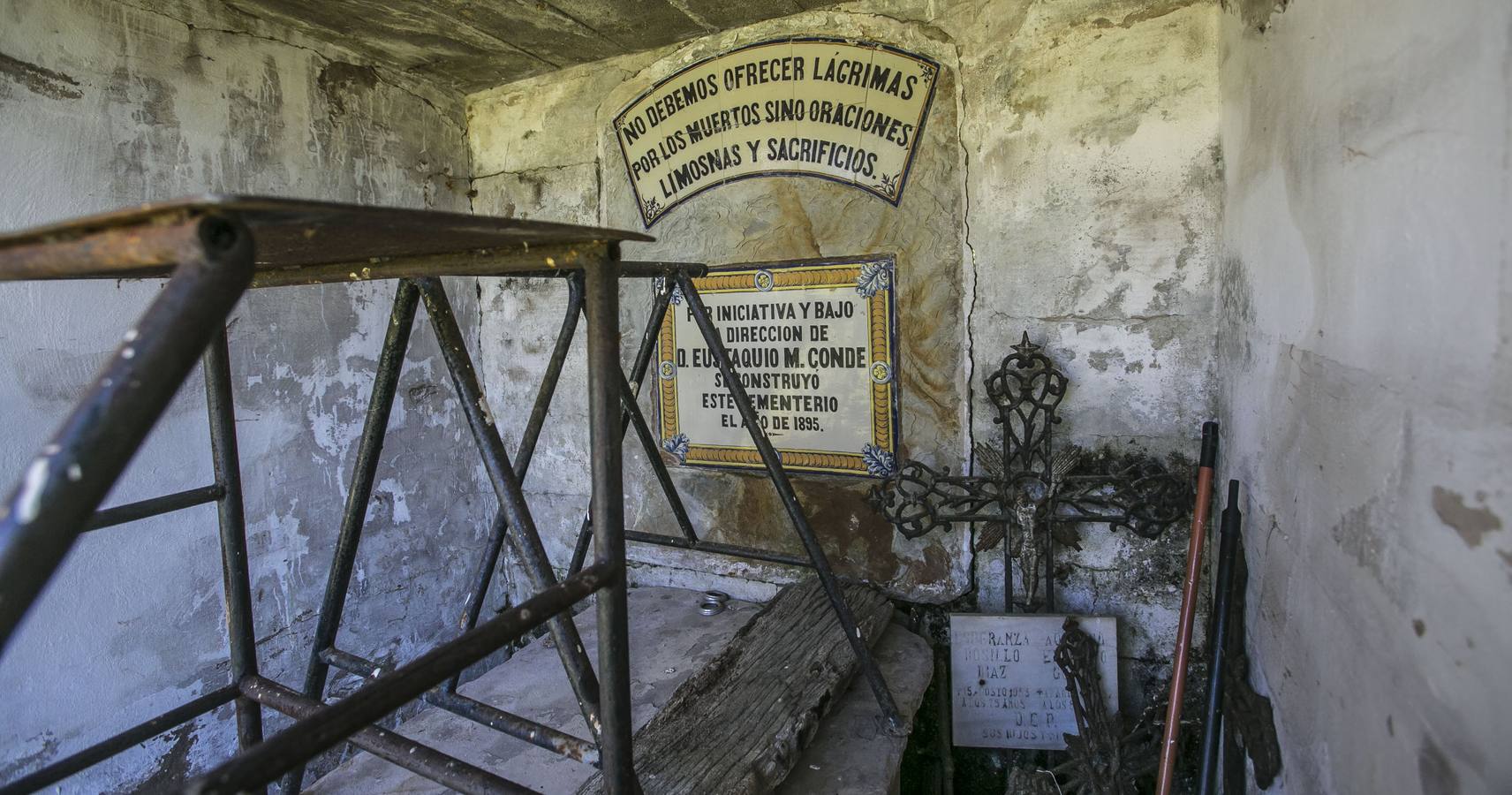 Borleña. El mentor que hizo este cementerio les dio un consejo en 1895, hacer más por los que quedan con caridad que solo llorarles.