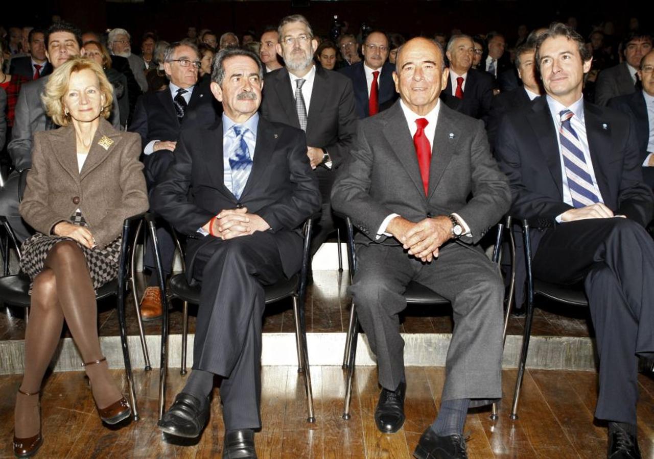 Presentación de la candidatura de Santander a la Capitalidad Europea de la Cultura, en 2009.