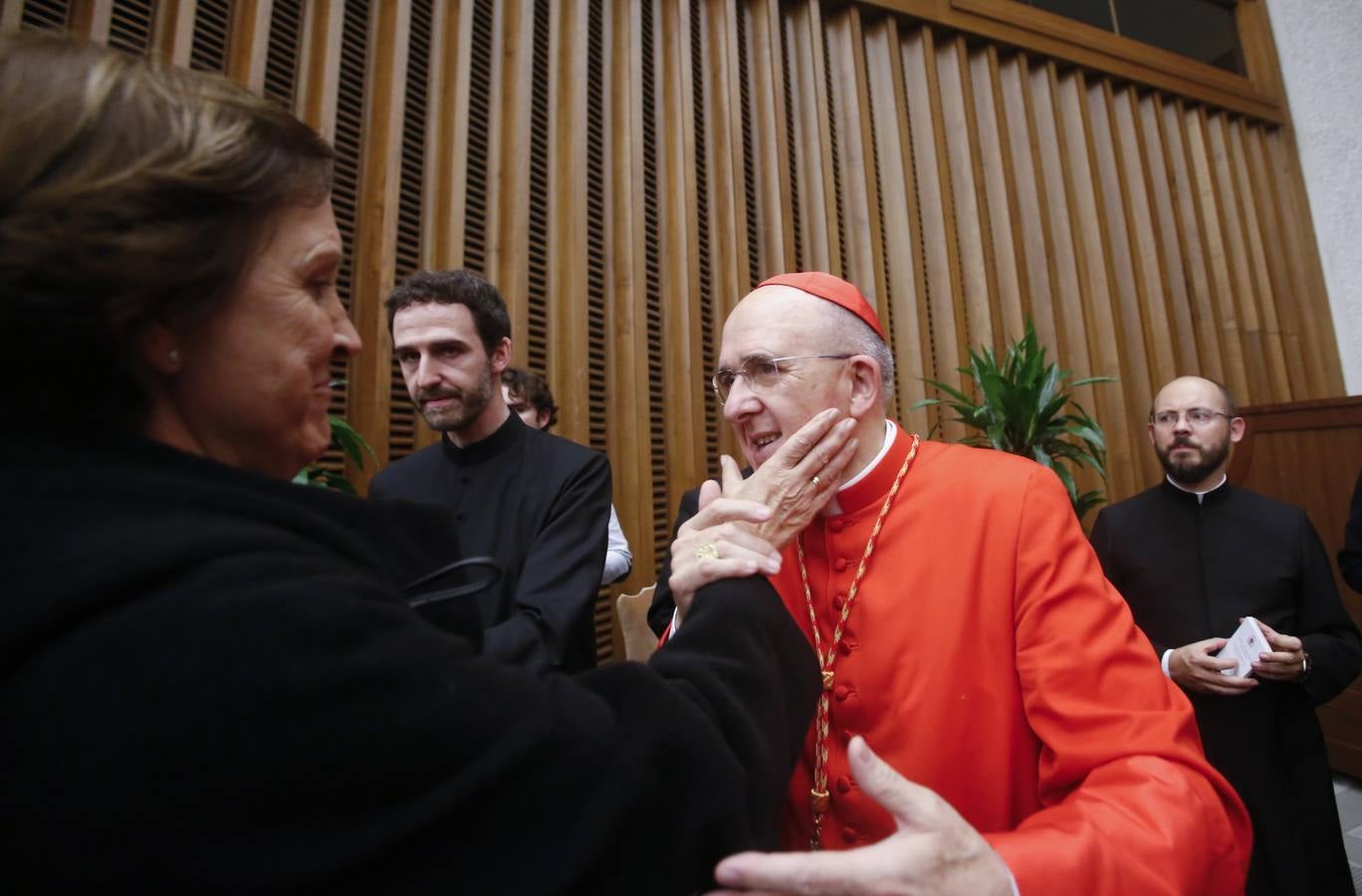 Recepción de Carlos Osoro tras ser investido cardenal