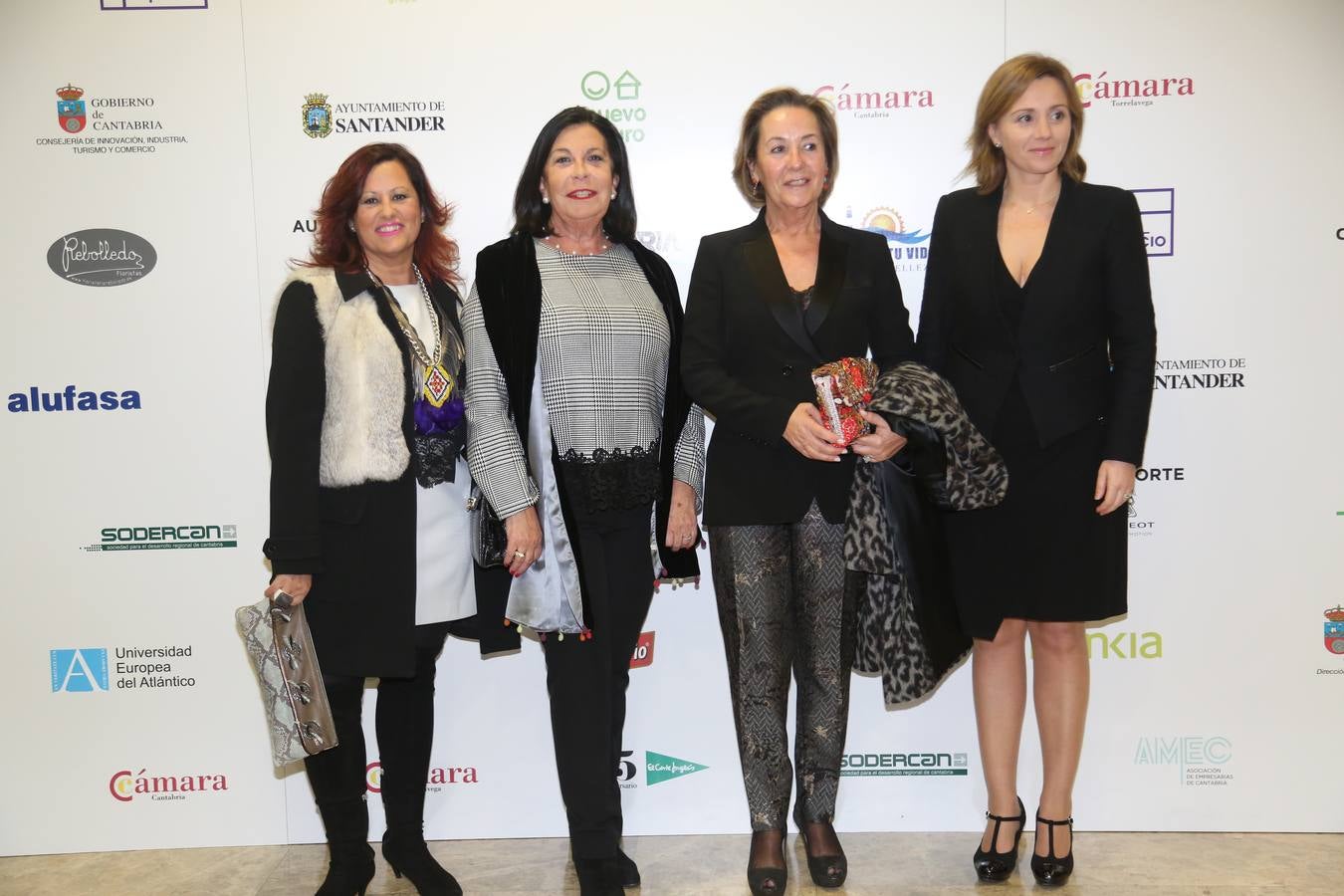 Mónica Morais, Elisa Maté, Carmen Martínez y Arancha Blanco.