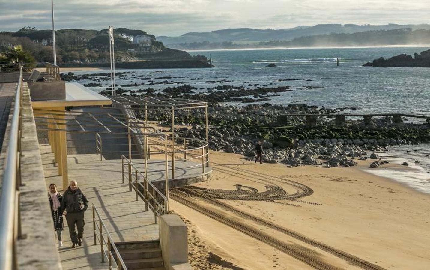 Menos arena en las playas de Bikinis, Los Peligros y La Magdalena