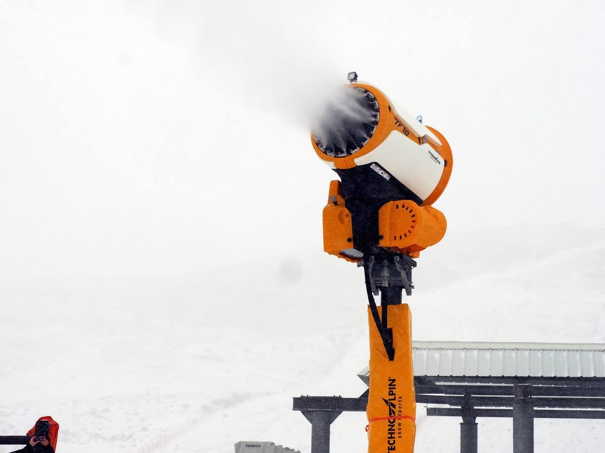 Alto Campoo dispara sus cañones