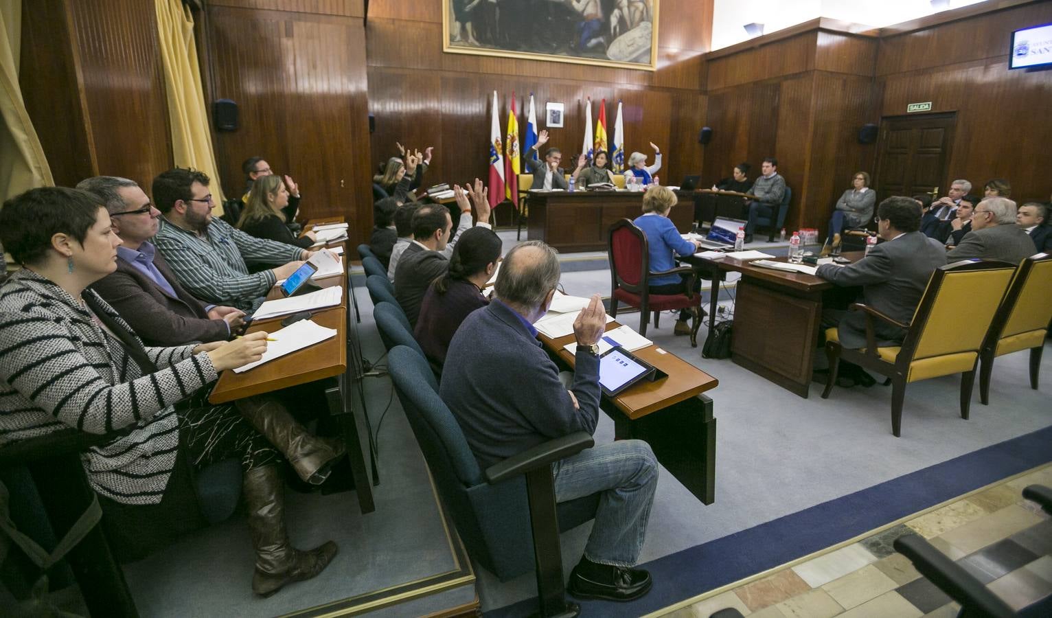 Pleno en Santander