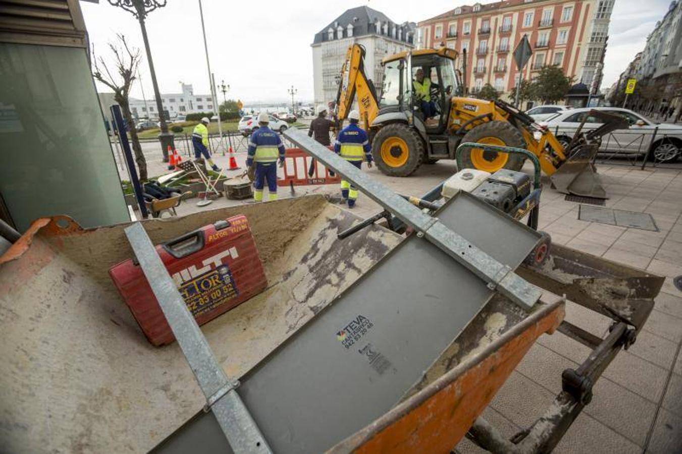 Arrancan las obras del carril-bici entre Puertochico y Los Castros