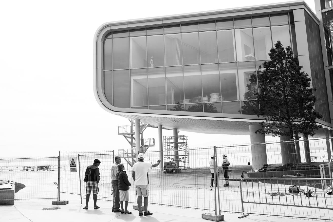 Santander en blanco y negro