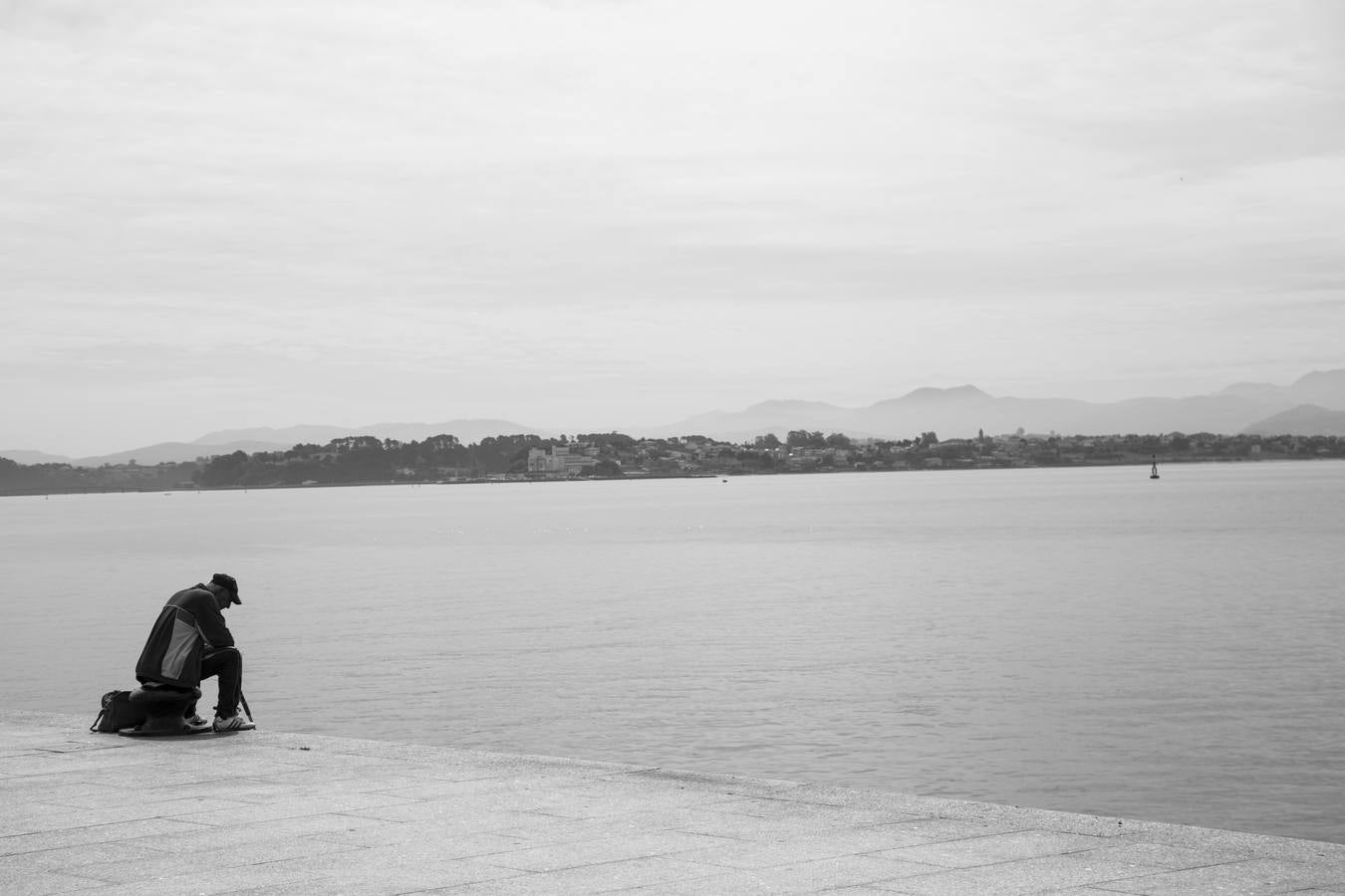Santander en blanco y negro