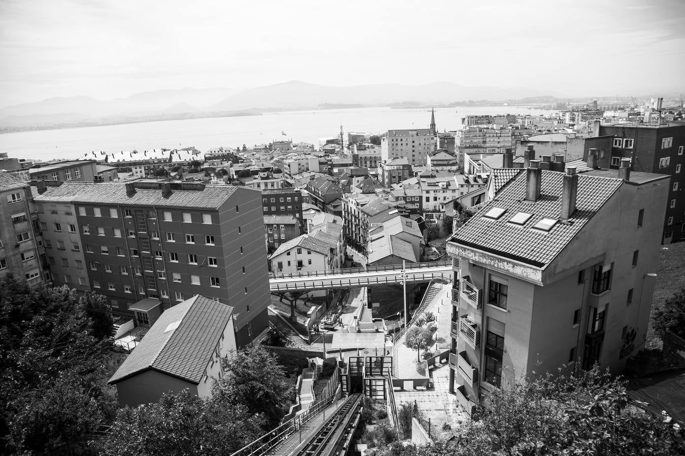 Santander en blanco y negro