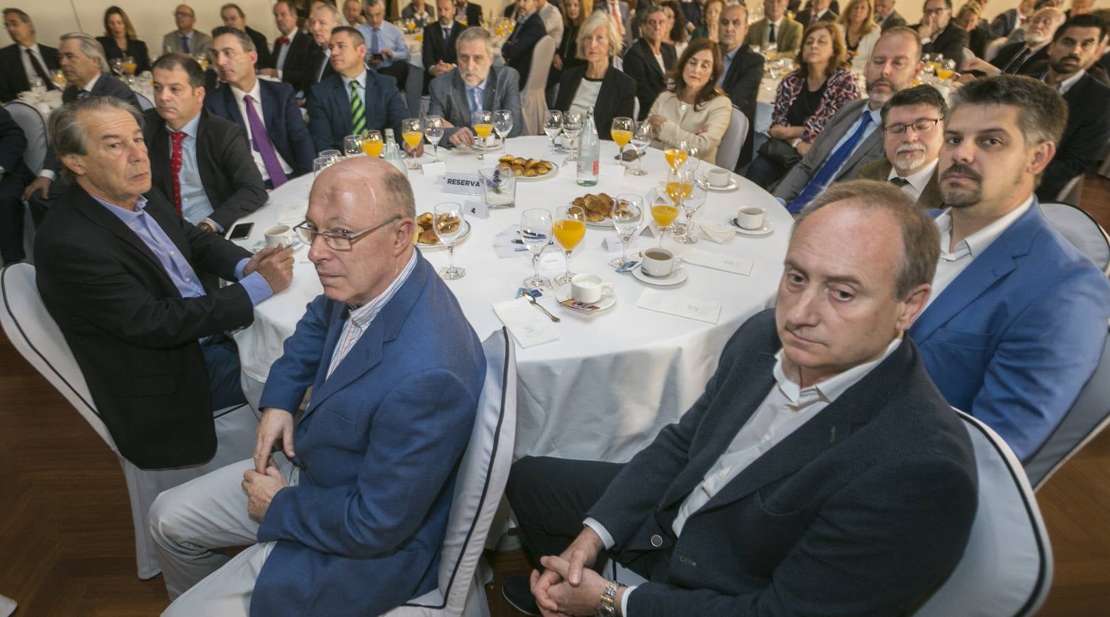 Rafael Pampillón, en el Foro Económico de El Diario Montañés