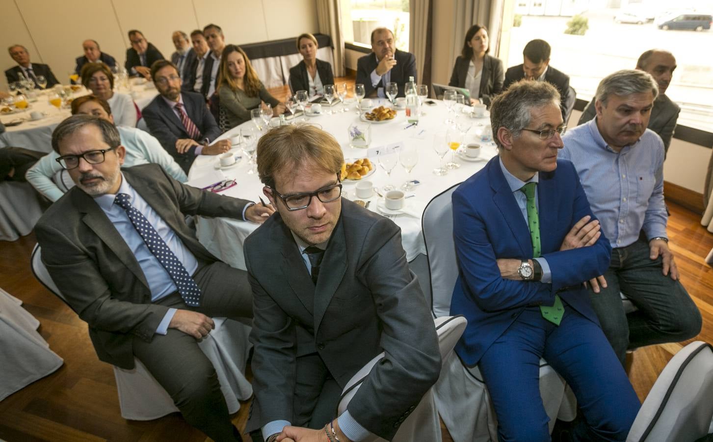 Rafael Pampillón, en el Foro Económico de El Diario Montañés