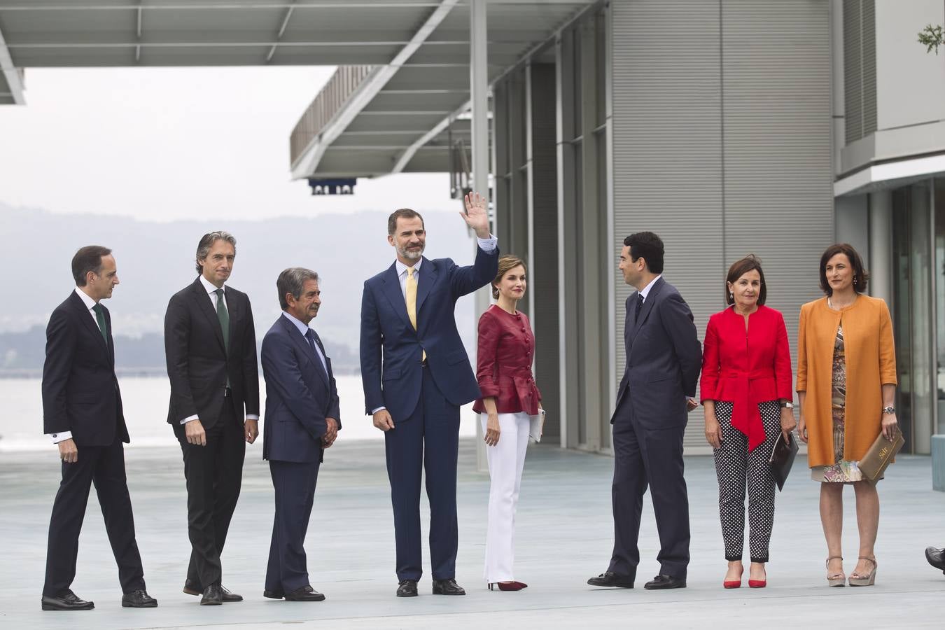 Momentos del acto de inaguración