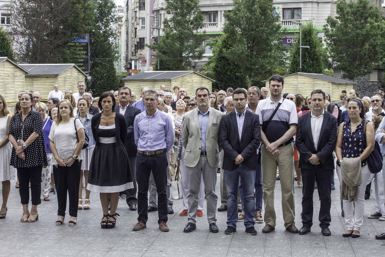 Concentración en Santander en recuerdo a Miguel Ángel Blanco