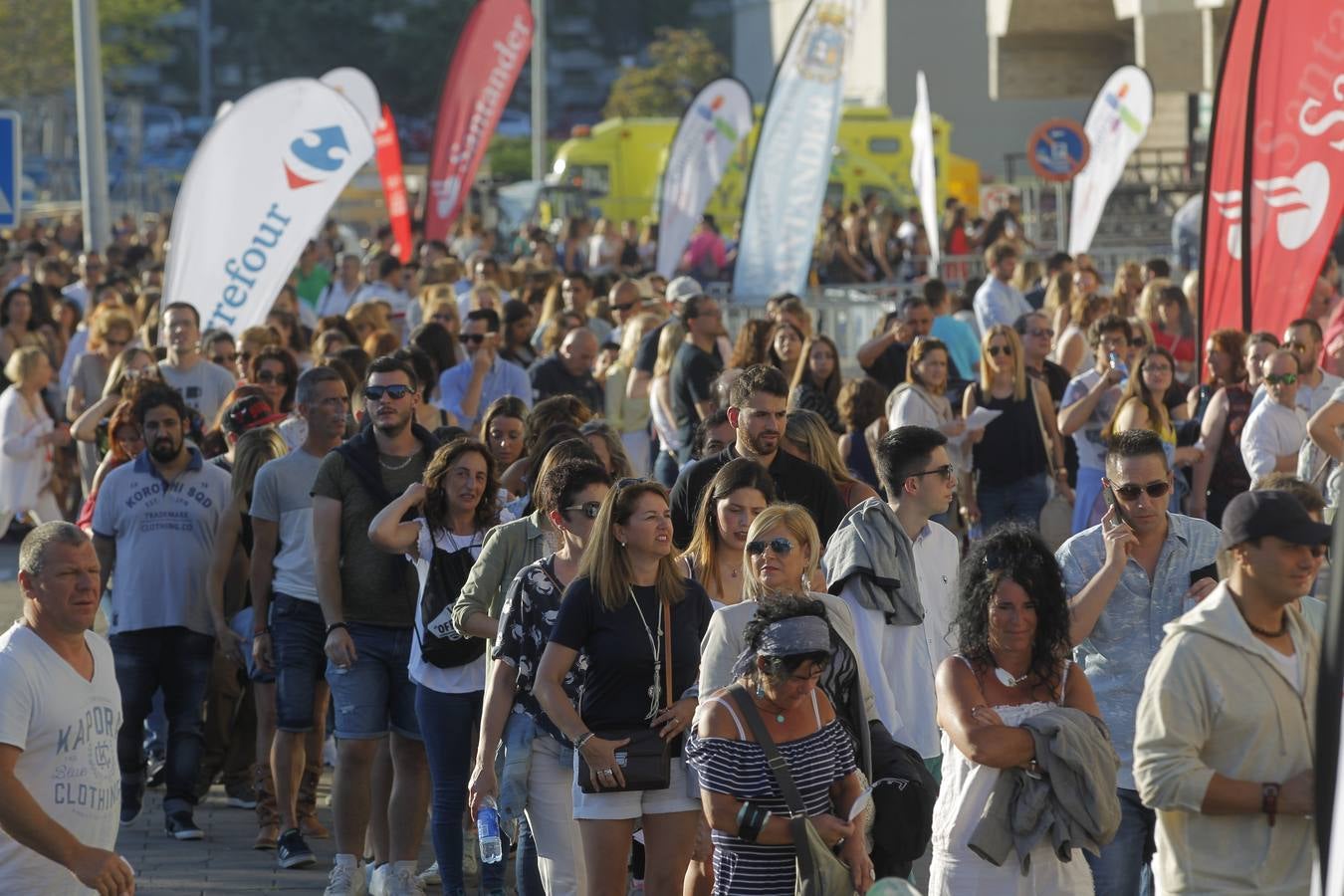 El Sardinero comienza a calentar motores para el concierto de Enrique Iglesias