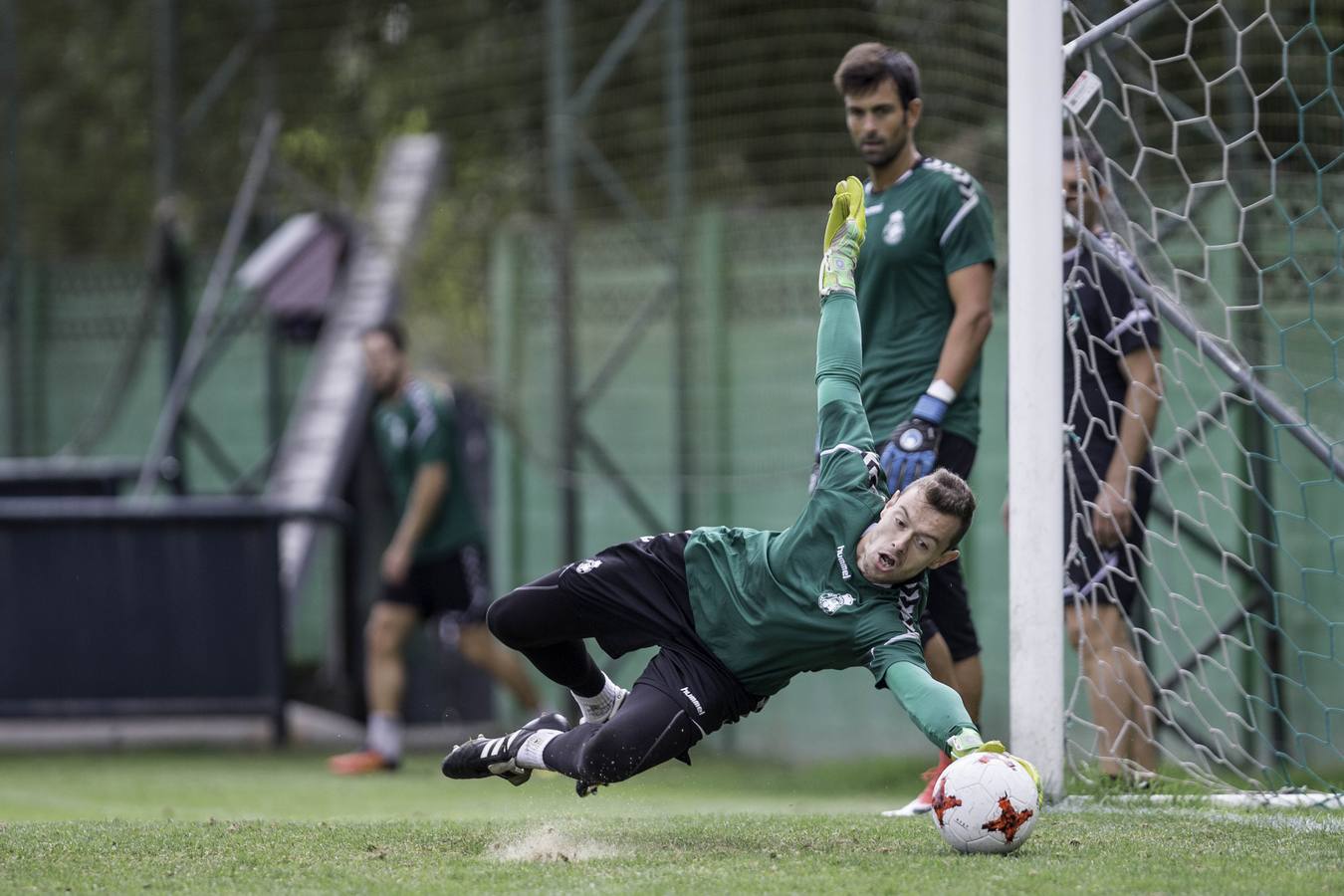 Entrenamiento en La Albericia