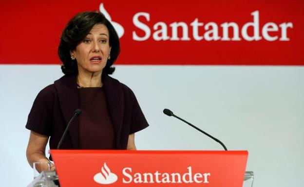 Ana Botín percibe hoy 1,22 millones por el dividendo de Santander