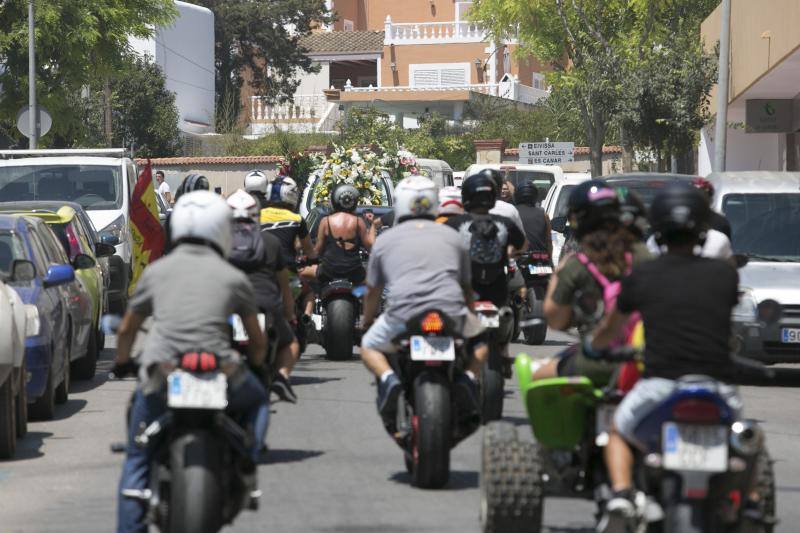 El 12+1 veces fue despedido ante más de 500 motos