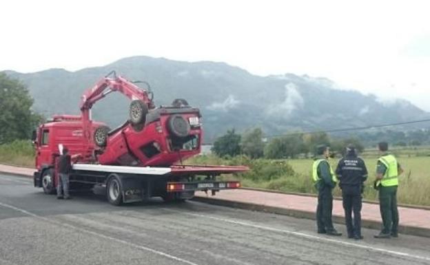 El accidente mortal se ha producido en la carretera que va de San Mateo Los Corrales, junto al área de servicio de la A-67.