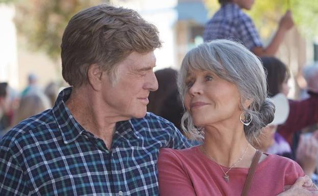 Redford y Fonda, en 'Nosotros en la noche'.