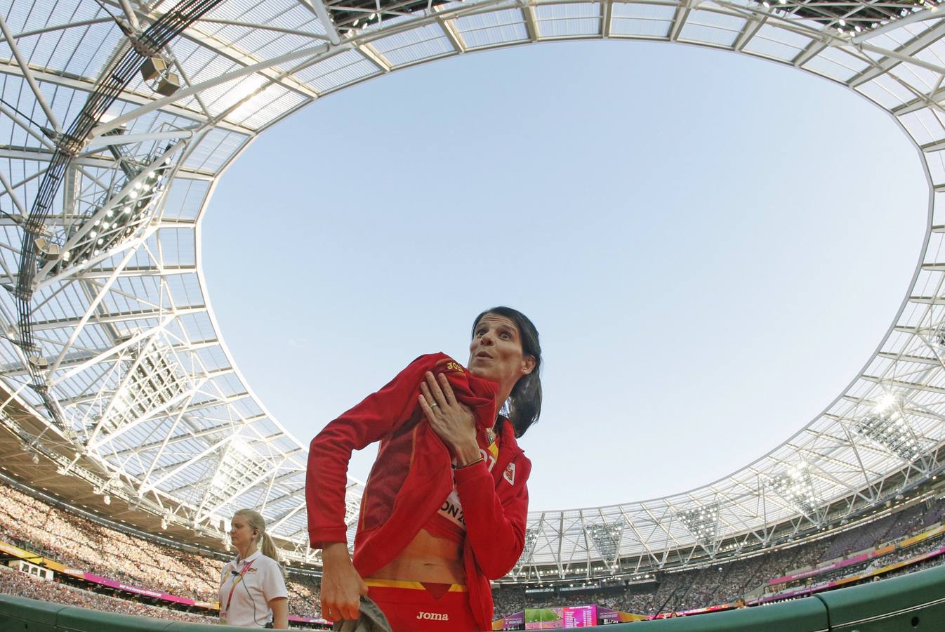 Ruth Beitia, en la calificación