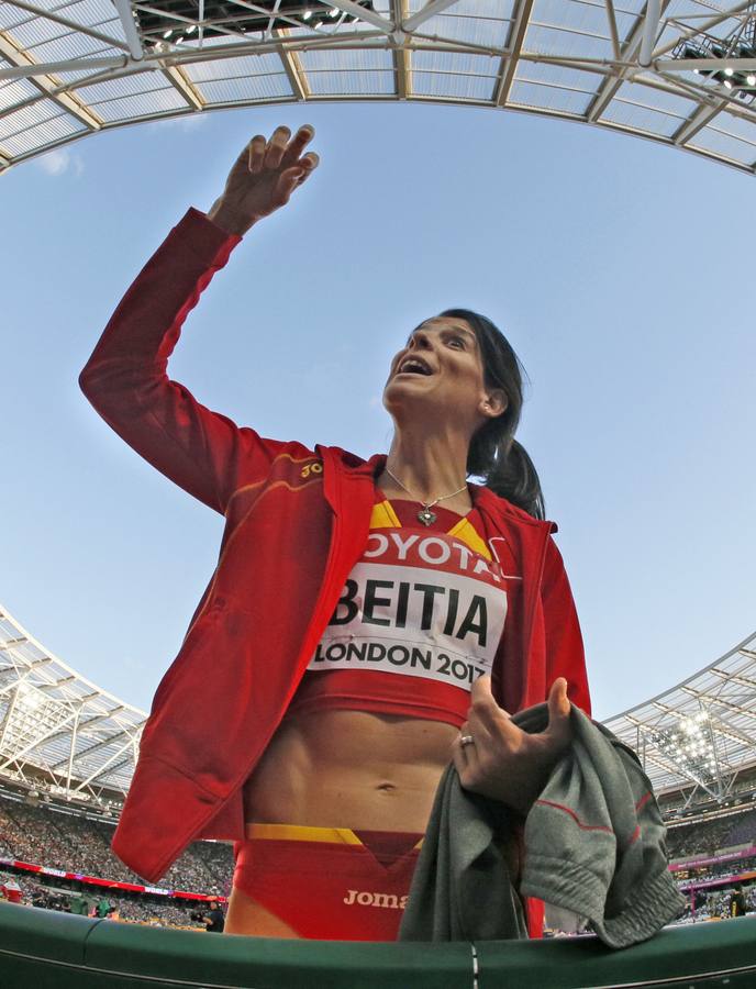 Ruth Beitia, en la calificación