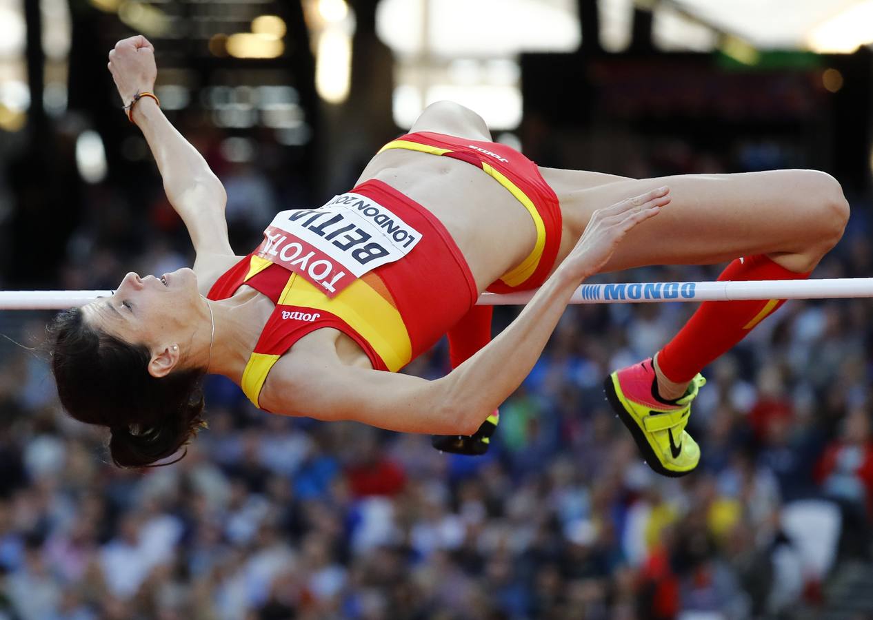 Ruth Beitia, en la calificación