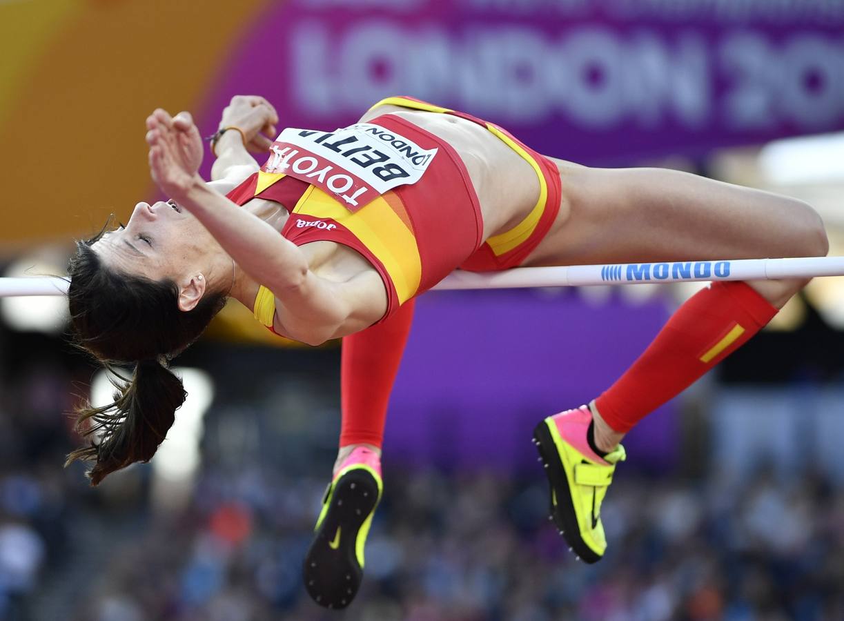 Ruth Beitia, en la calificación