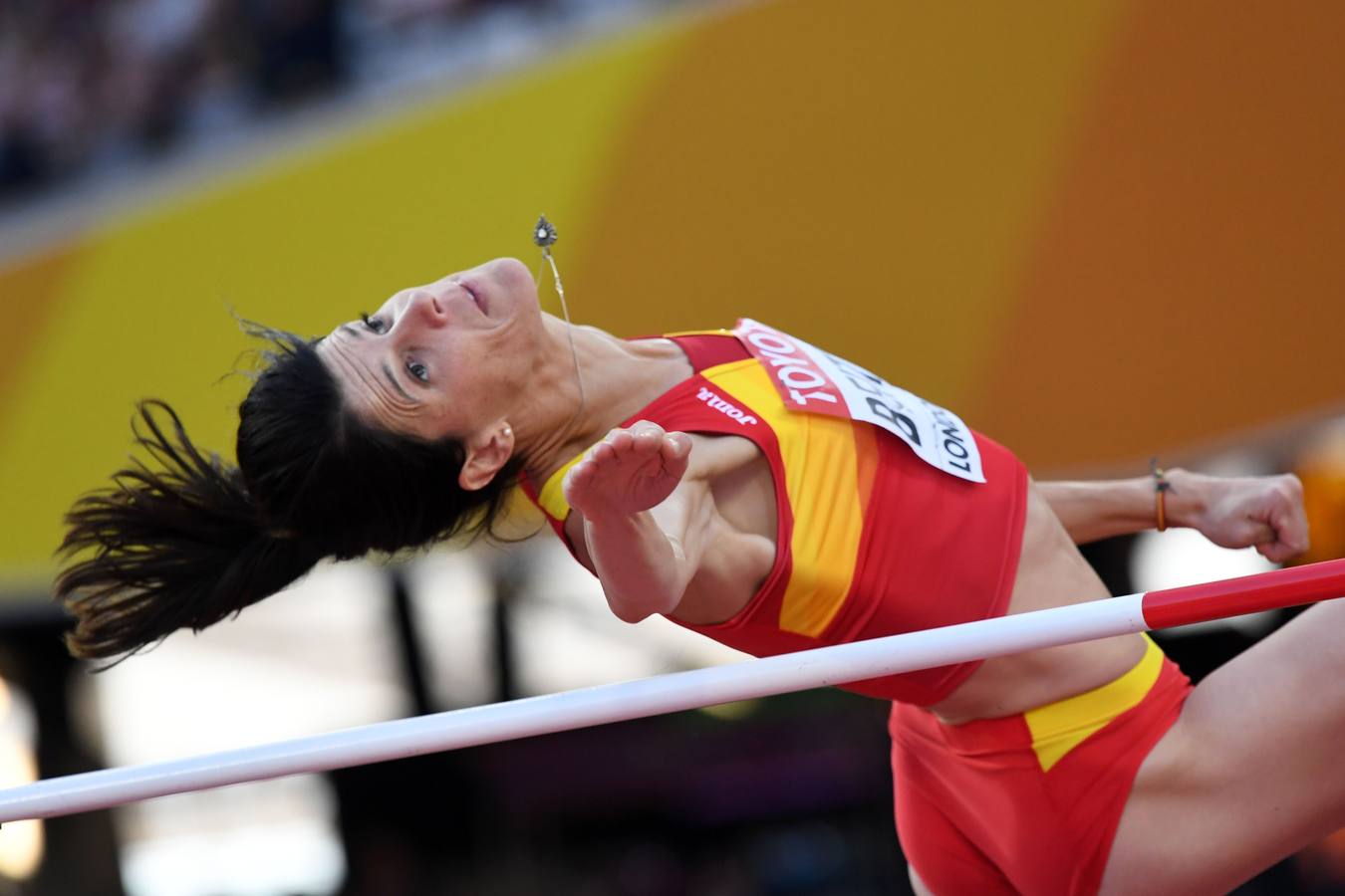 Ruth Beitia, en la calificación