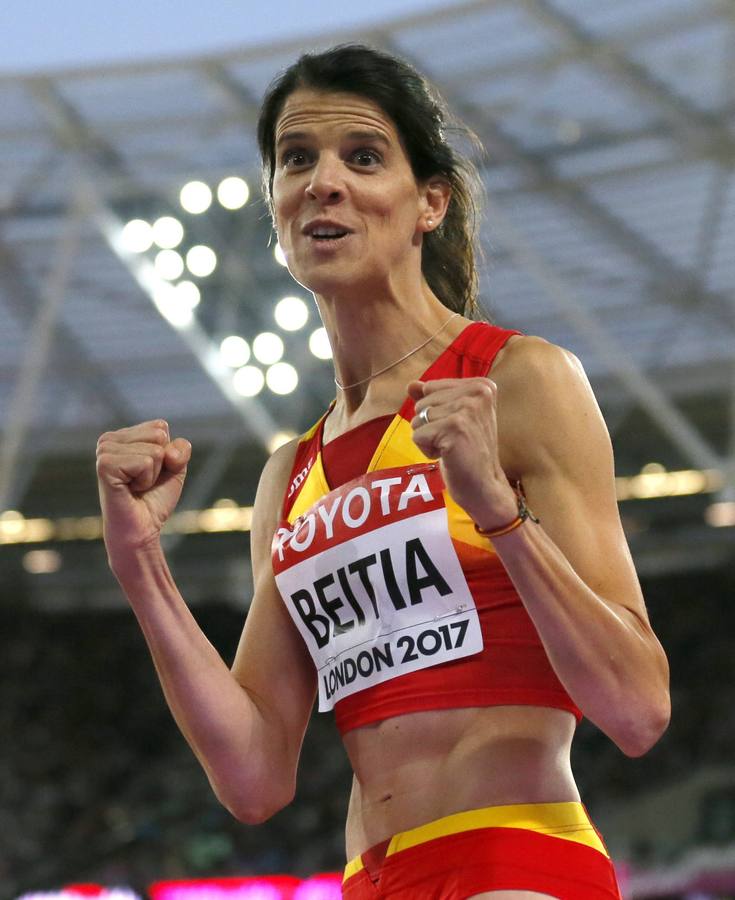 Ruth Beitia, en la calificación