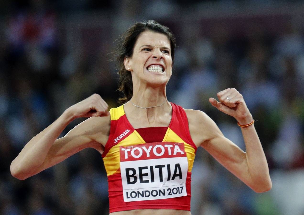 Ruth Beitia, en la calificación